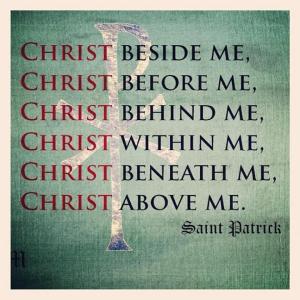 Christ beside me